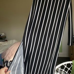 Maxi stripe skirt